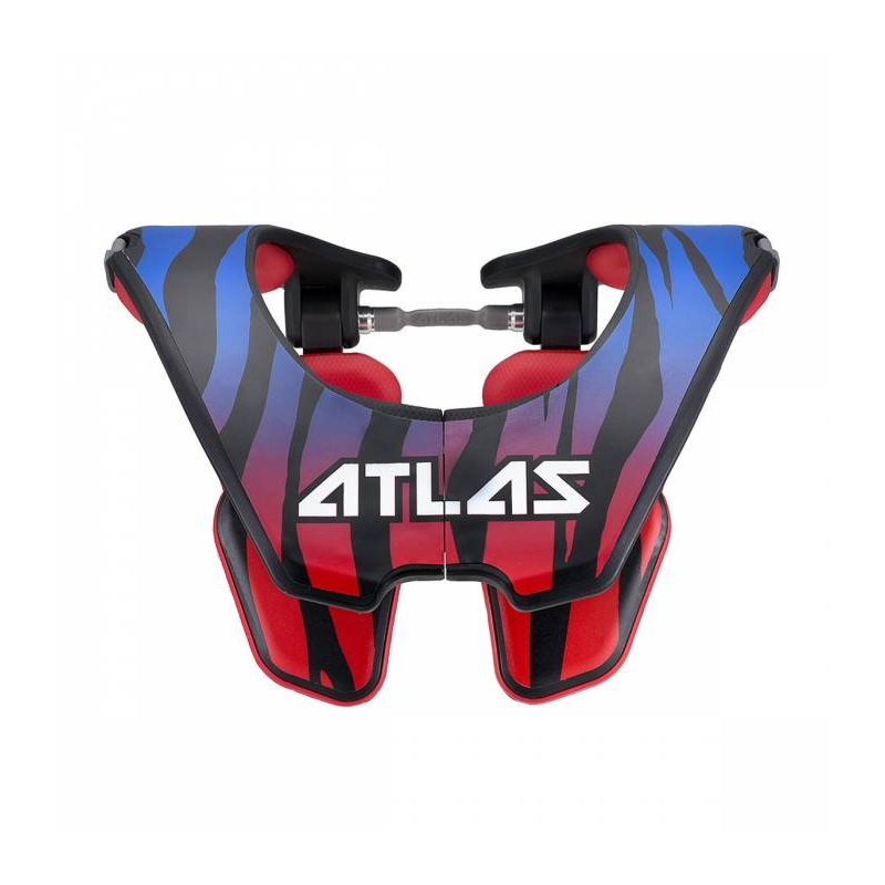 Protector de coloană cervicală Tyke beast, ATLAS copii (albastru/roșu, mărime UNI)