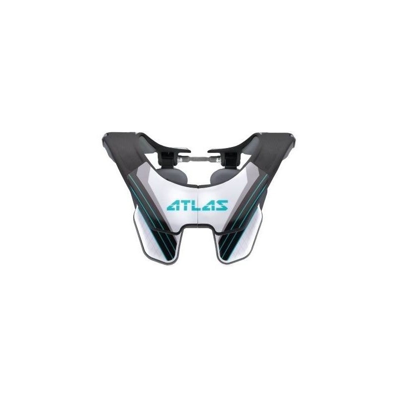Protecție pentru coloana cervicală Carbon Deluxe, ATLAS (alb/carbon)