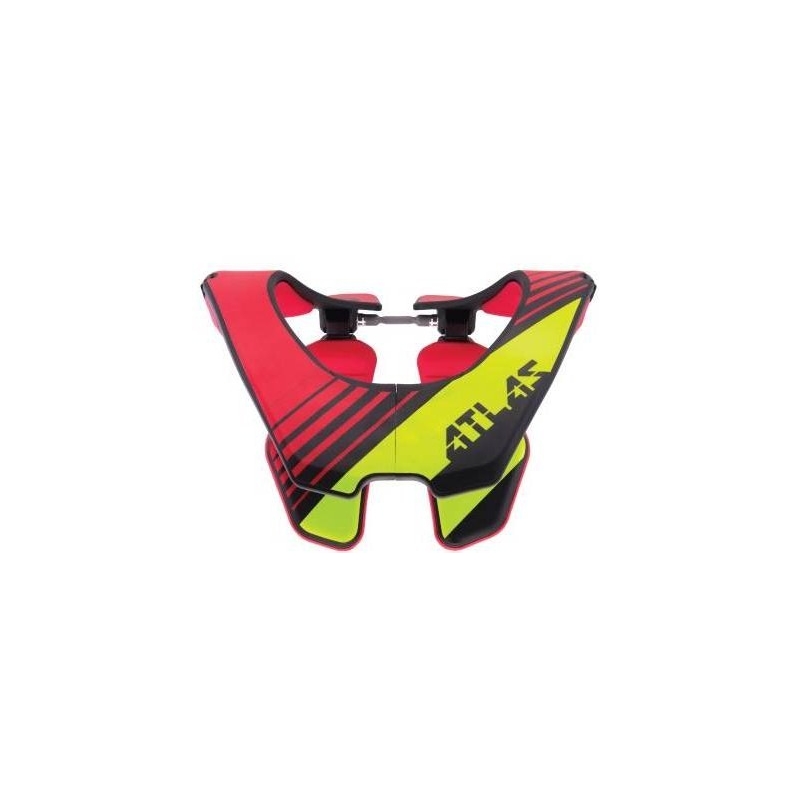 Protector de coloană cervicală Air Radioactive, ATLAS (fluo/roșu)