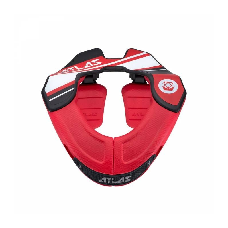 Protector de coloană cervicală Broll Redline, ATLAS copii (roșu, mărimea UNI)
