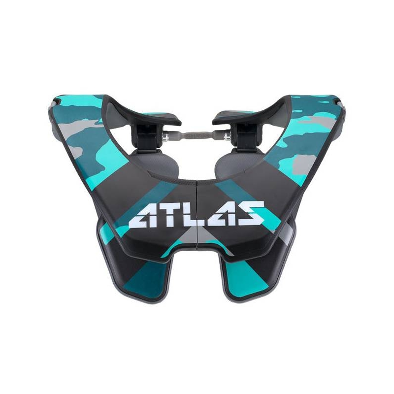 Prodigy Top Gun, ATLAS, protecție cervicală pentru copii (camuflaj/albastru, mărimea UNI)