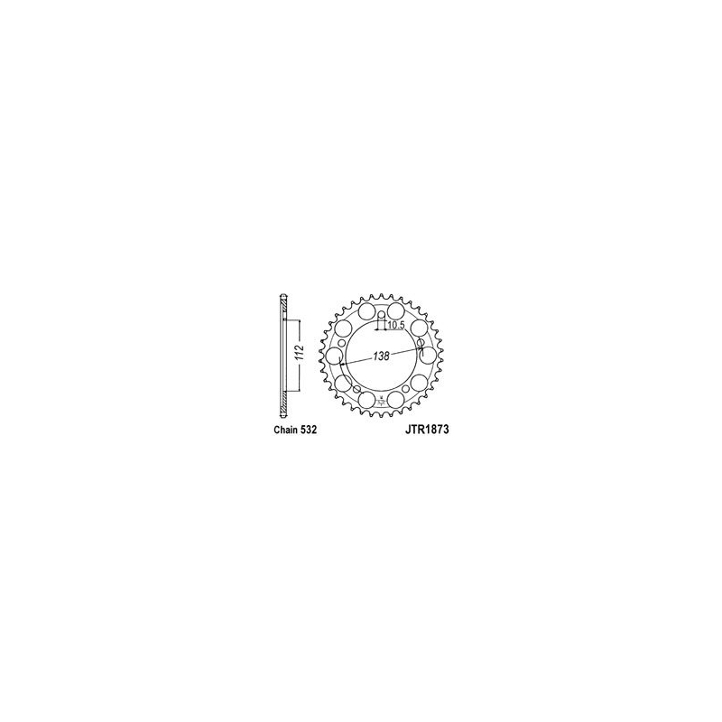 Foaie spate JT 48T, 532