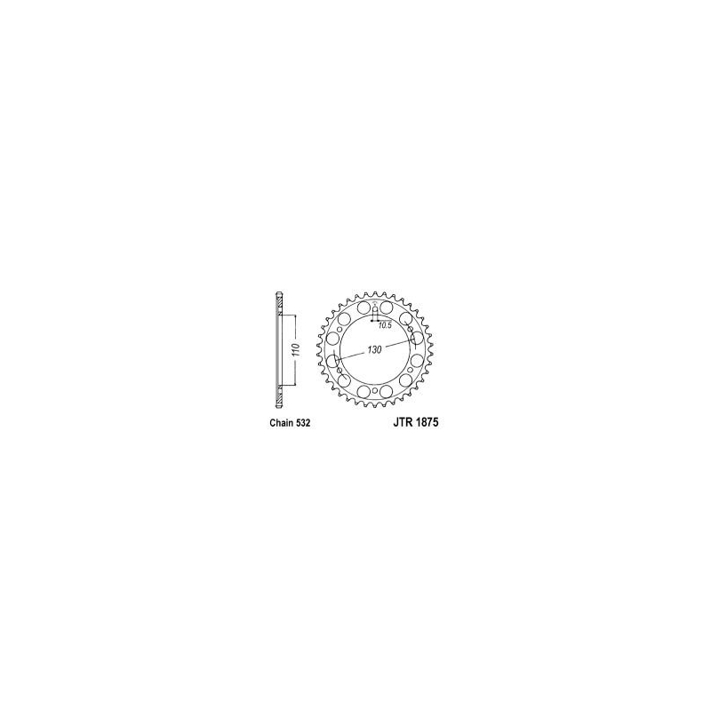 Foaie spate JT 48T, 532