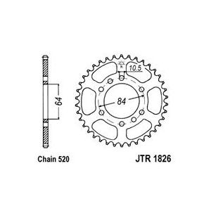 Foaie spate JT JTR 1826-40 40T, 520