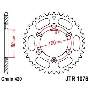 Foaie spate JT JTR 1076-48 48T, 420