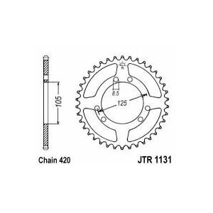 Foaie spate JT JTR 1131-52 52T, 420