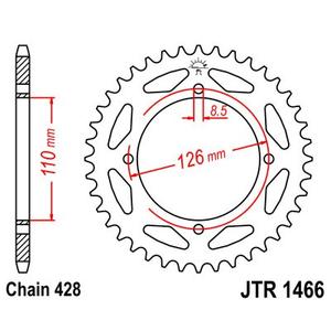 Foaie spate JT JTR 1466-47 47T, 428