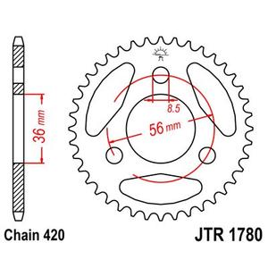 Foaie spate JT JTR 1780-28 28T, 420