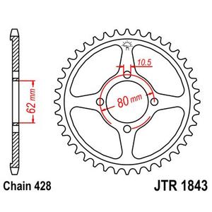 Foaie spate JT 49T, 428
