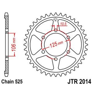 Foaie spate JT JTR 2014-47 47T, 525