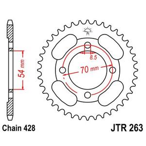 Foaie spate JT JTR 263-34 34T, 428