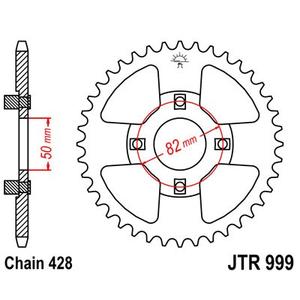Foaie spate JT JTR 999-42 42T, 428