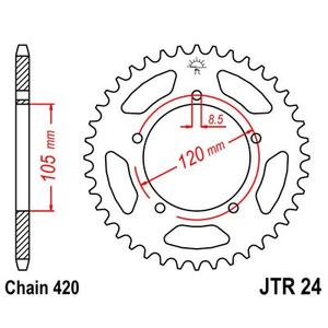 Foaie spate JT JTR 24-50 50T, 420
