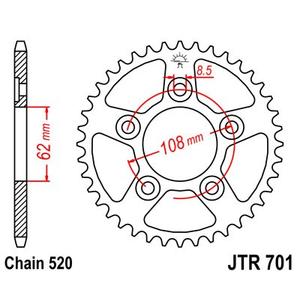 Foaie spate JT JTR 701-38 38T, 520