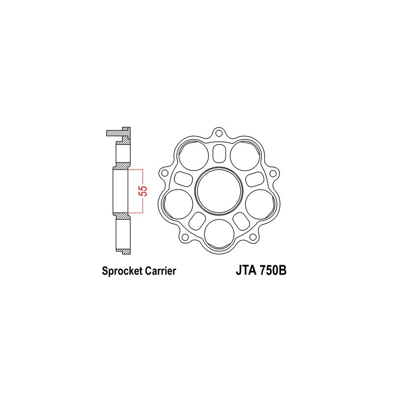 Cutie transport pinion JT