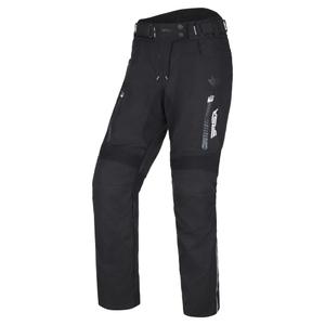 Pantaloni moto pentru femei RSA Greby 2 negru i alb pentru motociclete