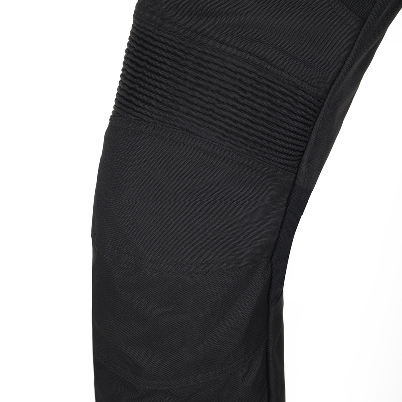 Pantaloni de motocicletă RSA Greby 2 pentru femei, negru-galben-fluo