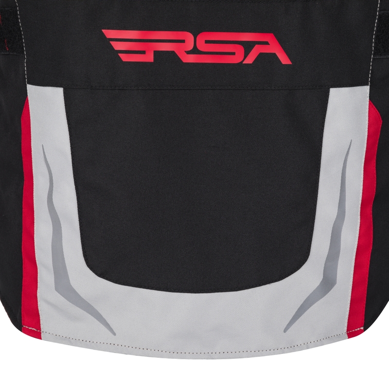 Jachetă pentru motociclete RSA EXO 2 negru-gri-rou