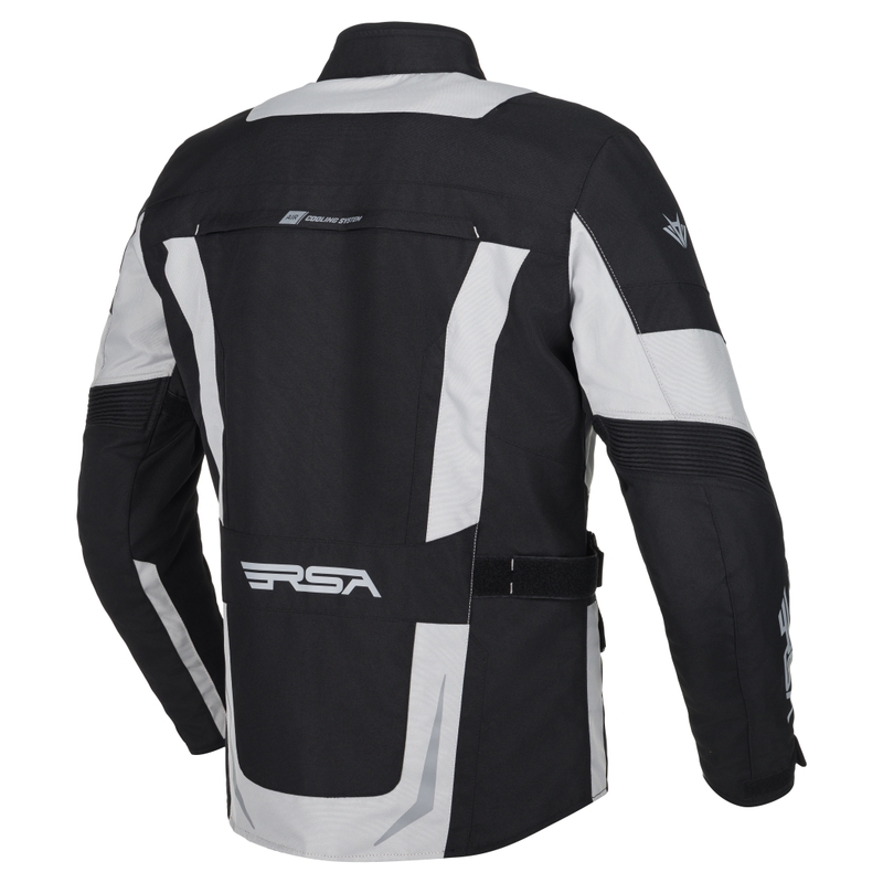 Geacă de motocicletă RSA EXO 2 negru-gri