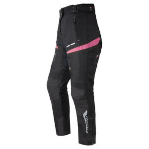 Pantaloni moto pentru femei Street Racer Vix negru-roz