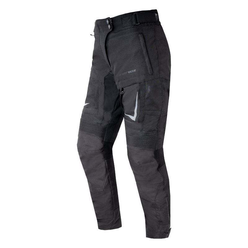 Pantaloni moto dama Street Racer Hilax negri