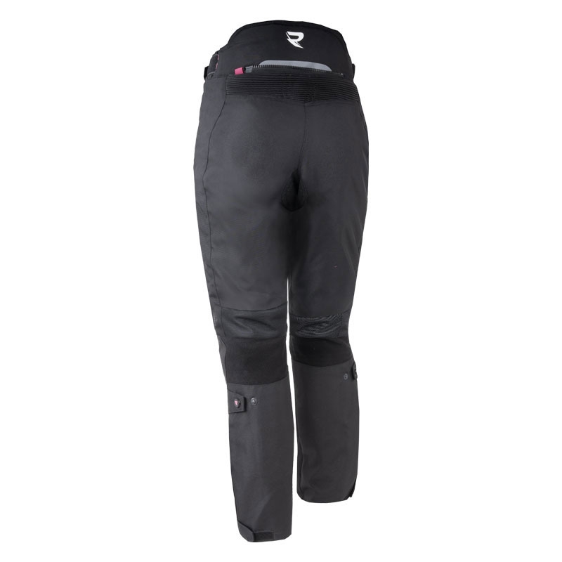 Pantaloni de motocicleta Street Racer Betty II de dama negru-roz