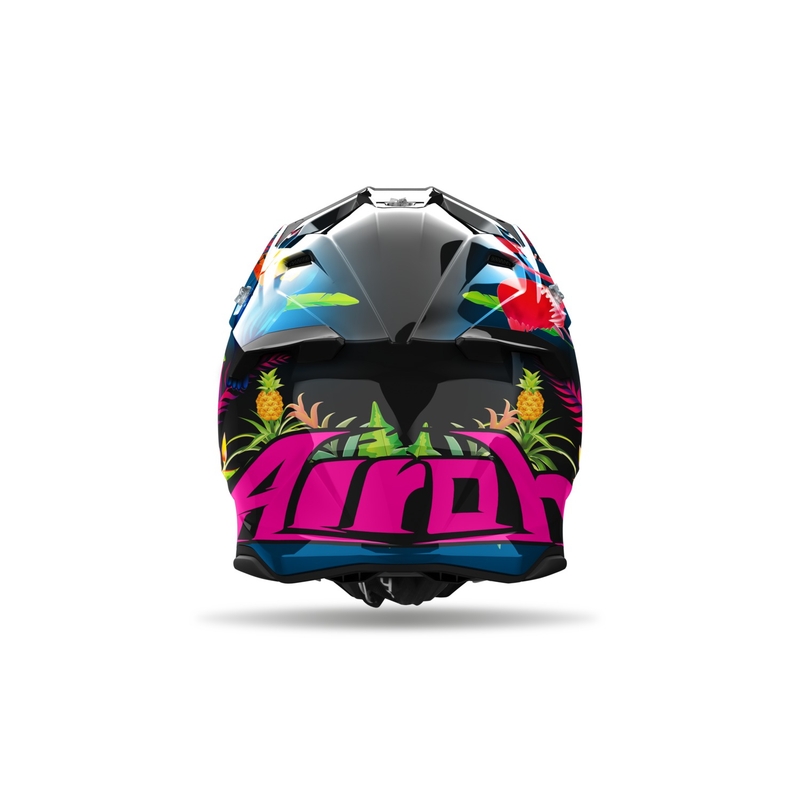 Casca motocross Airoh Twist 3 Amazonia 2024 lucioasa