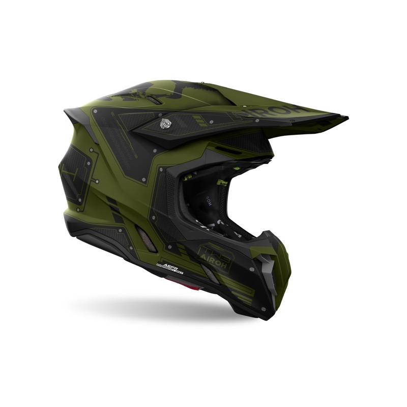 Casca motocross Airoh Twist 3 Military mata