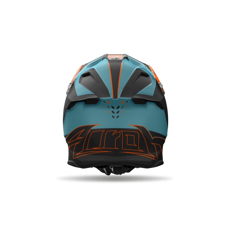 Casca motocross Airoh Twist 3 Shard portocaliu mat