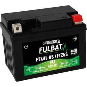 Baterie cu gel FULBAT FTX4L-BS / FTZ5S SLA (YTX4L-BS / YTZ5S SLA)