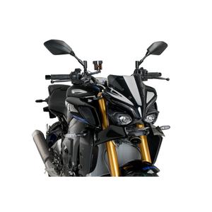 Frontal spoilers PUIG DOWNFORCE 21471N Negru