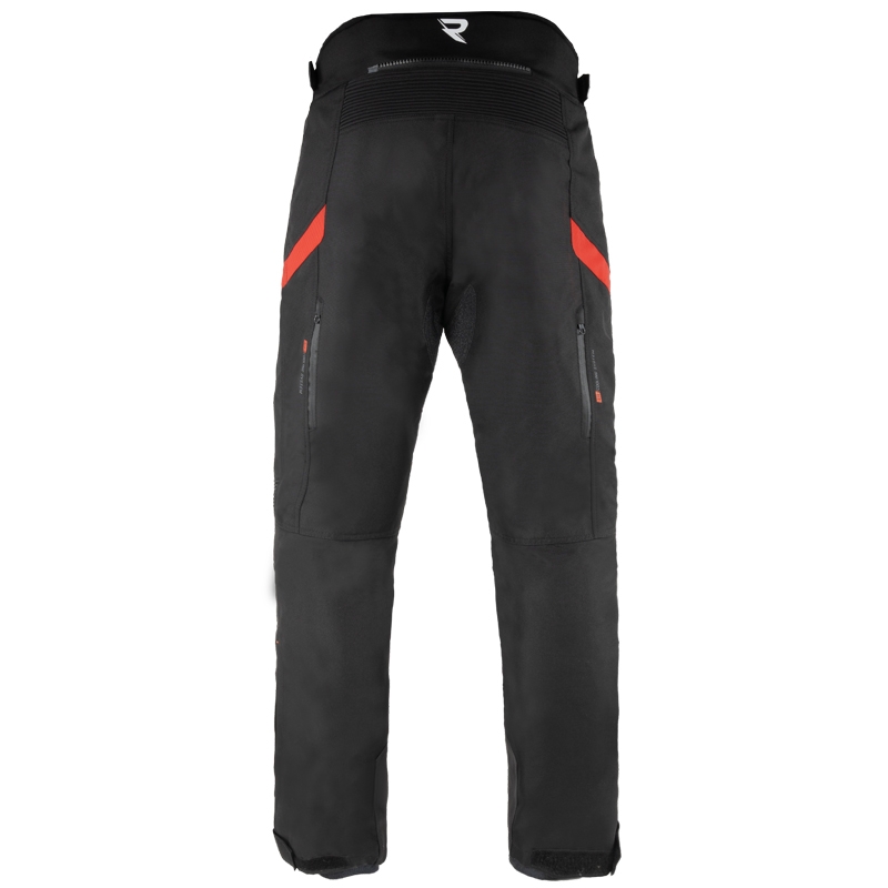 Pantaloni moto Street Racer Vix negru-rosu