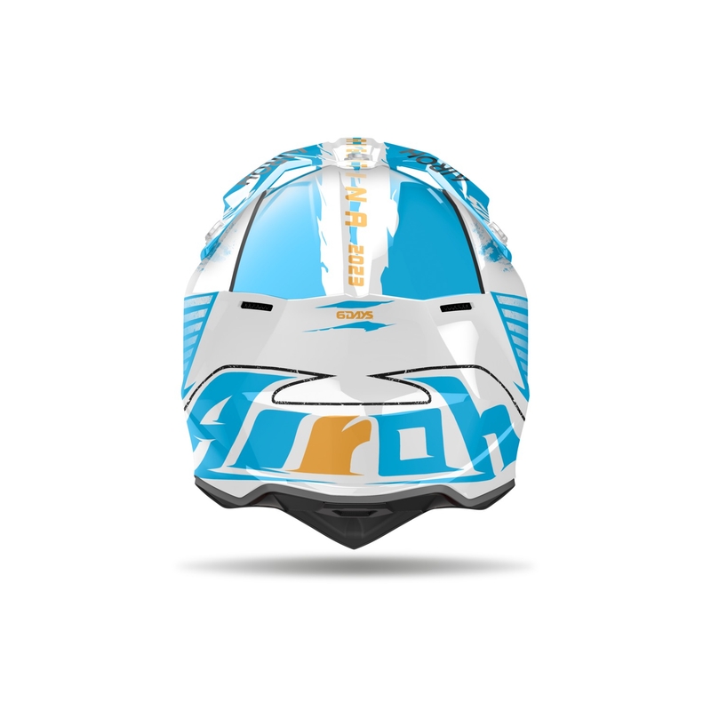 Motokrosová helma Airoh Wraaap Six Days Argentina 2024 - limitovaná edice lesklá