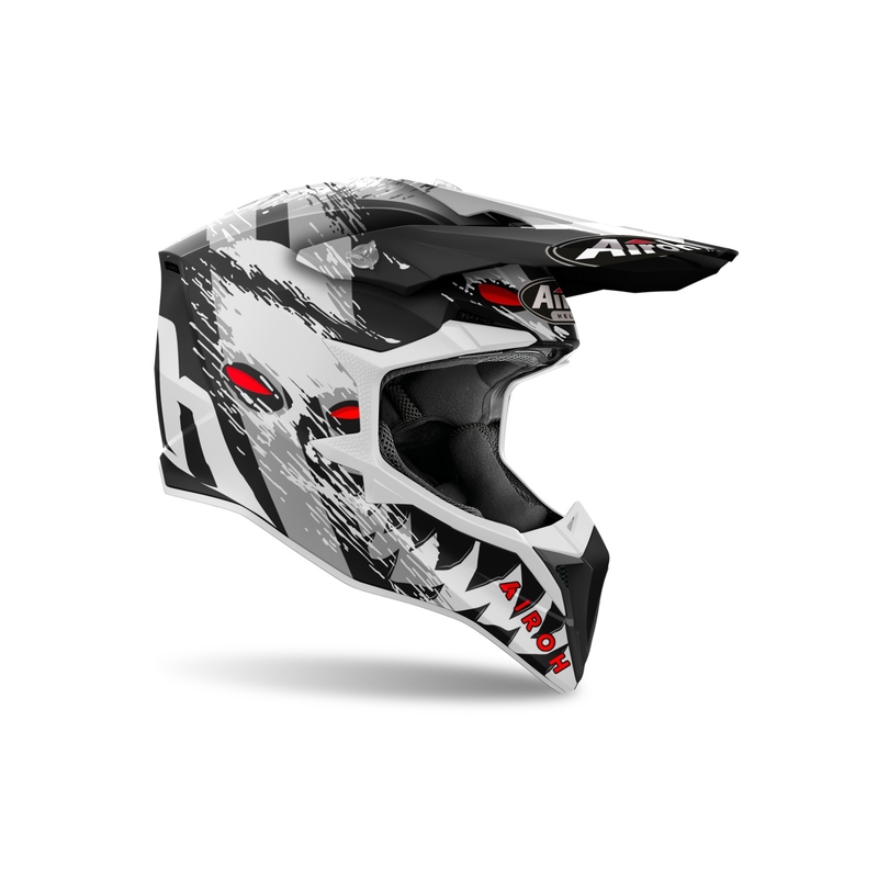 Casca de motocross Airoh Wraaap Demon 2024 Matt