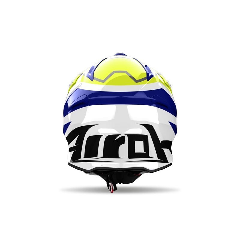 Cască de motocross Airoh Aviator Ace 2 Ground, galben lucios