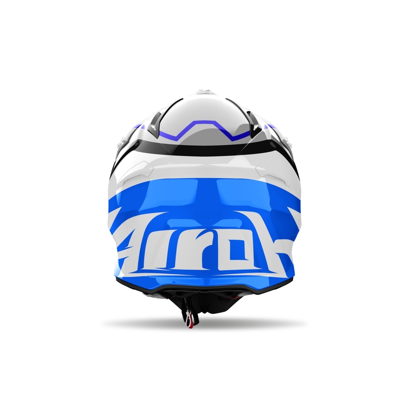 Cască motocross Airoh Aviator Ace 2 Ground albastru lucios