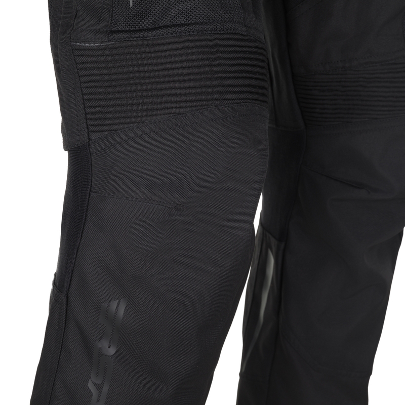 Pantaloni moto pentru femei RSA Bolt negru, alb i roz pentru motociclete RSA Bolt