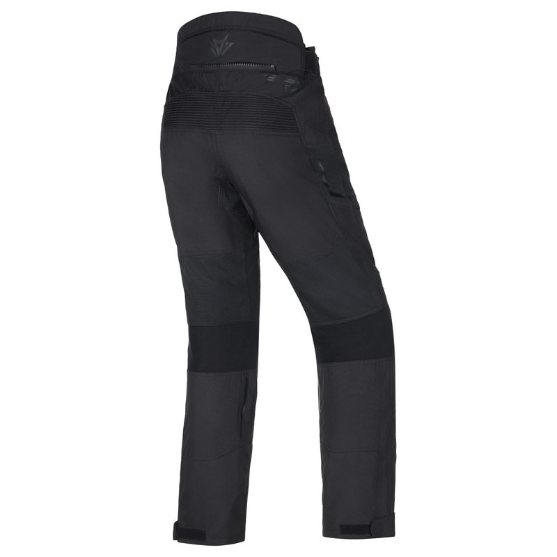 Pantaloni pentru femei RSA Bolt negru pentru motociclete RSA Bolt Negru