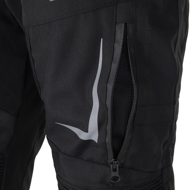 Pantaloni moto RSA EXO 2 negri extinsi