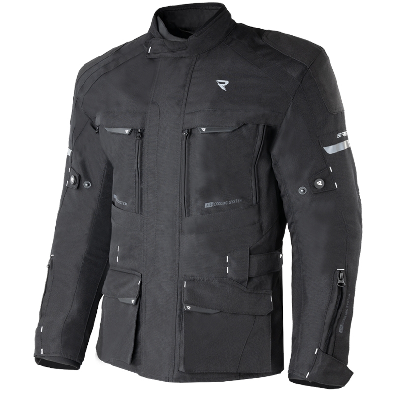 Jacheta moto Street Racer Rocket neagra