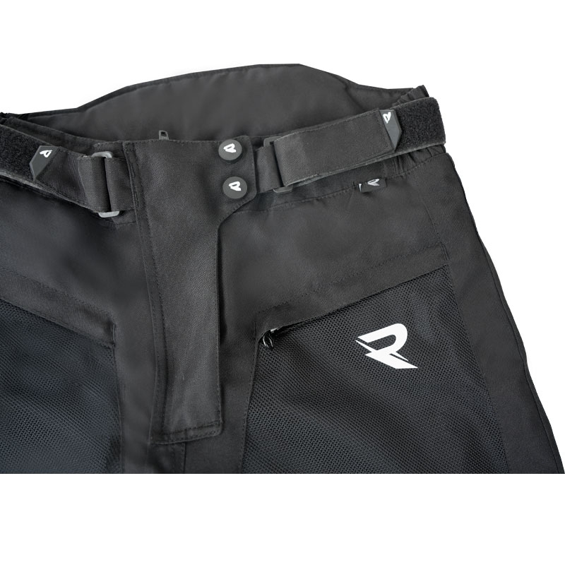 Pantaloni de motocicletă Street Racer Betty II de damă negri