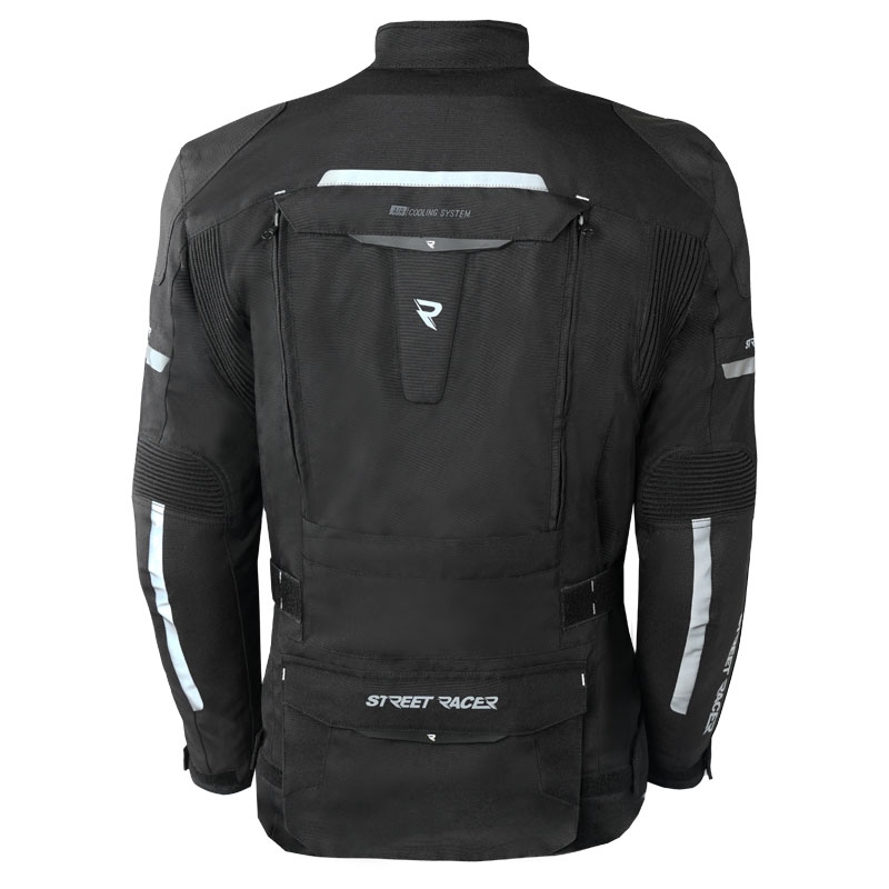 Jacheta moto Street Racer Rocket neagra