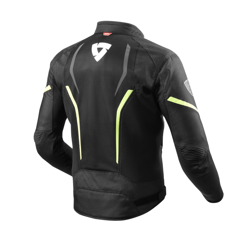 Revit GT-R Air 2 negru-fluo galben jacheta de motociclete lichidare