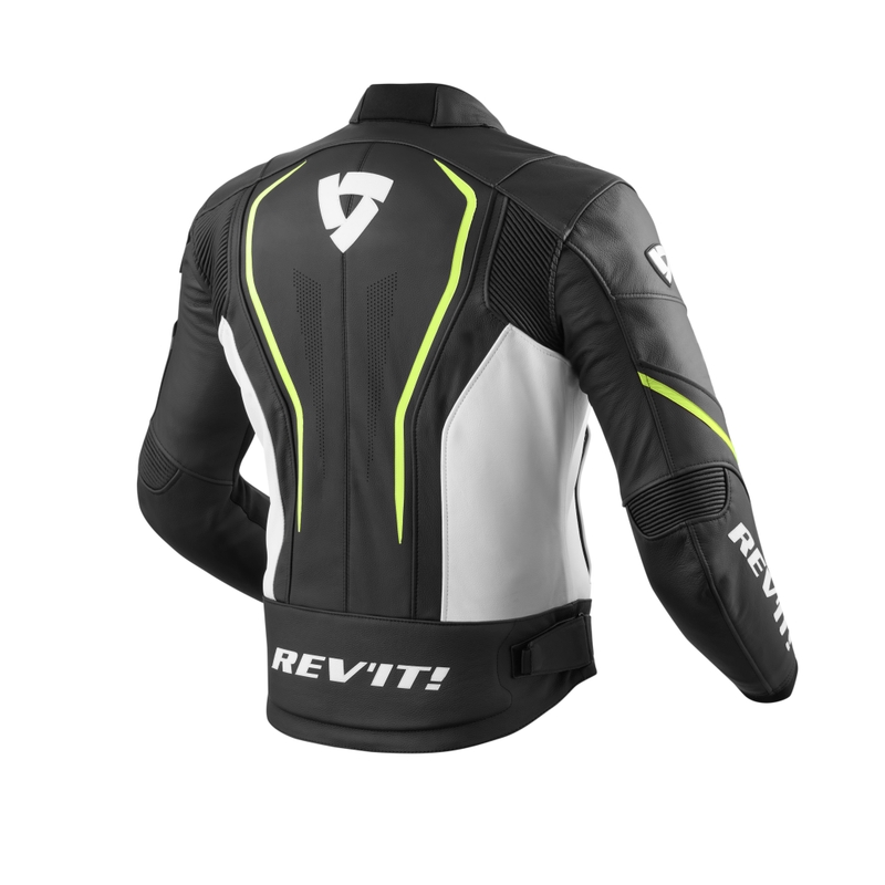Revit Vertex GT negru-fluo jacheta de motociclete galben-fluo výprodej lichidare