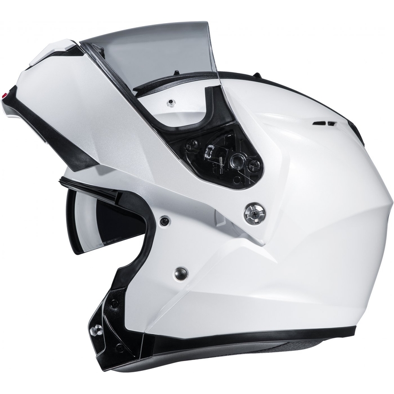 Cască de motocicletă rabatabilă Cască HJC C91N alb perlat solid