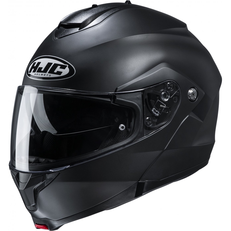 Cască de motocicletă rabatabilă HJC C91N solid semi negru
