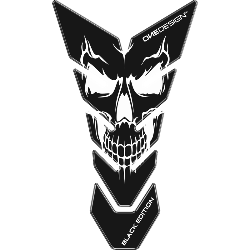 Capac rezervor combustibil Imprimare - Skull 5