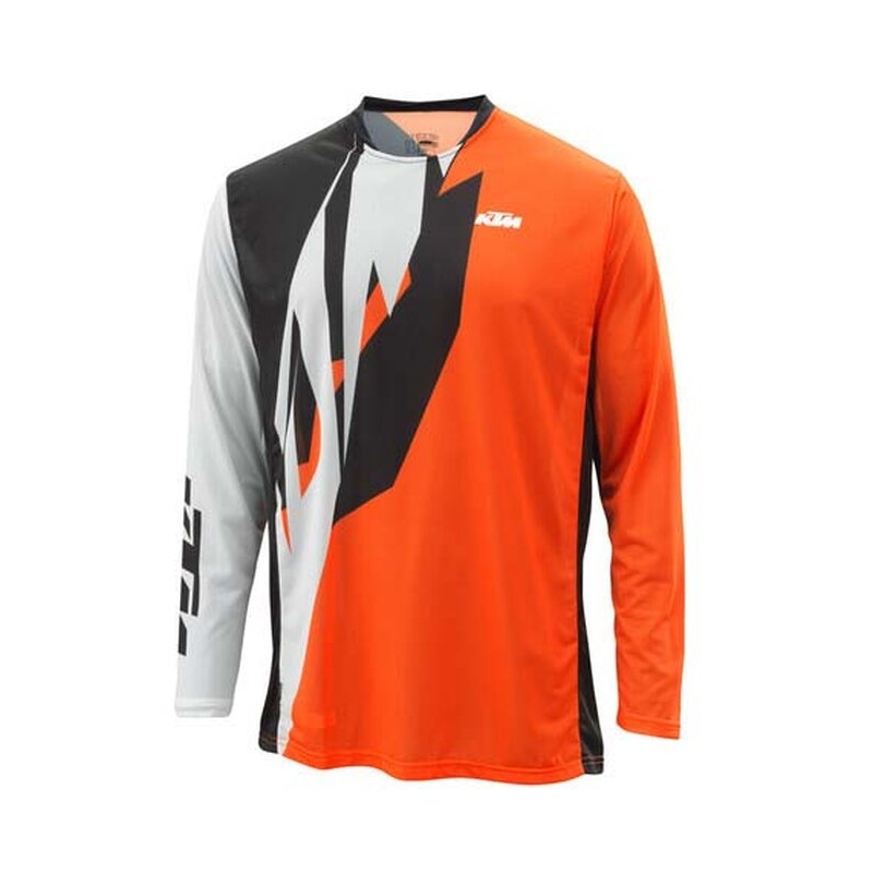 Tricou motocross KTM Pounce portocaliu-negru-alb
