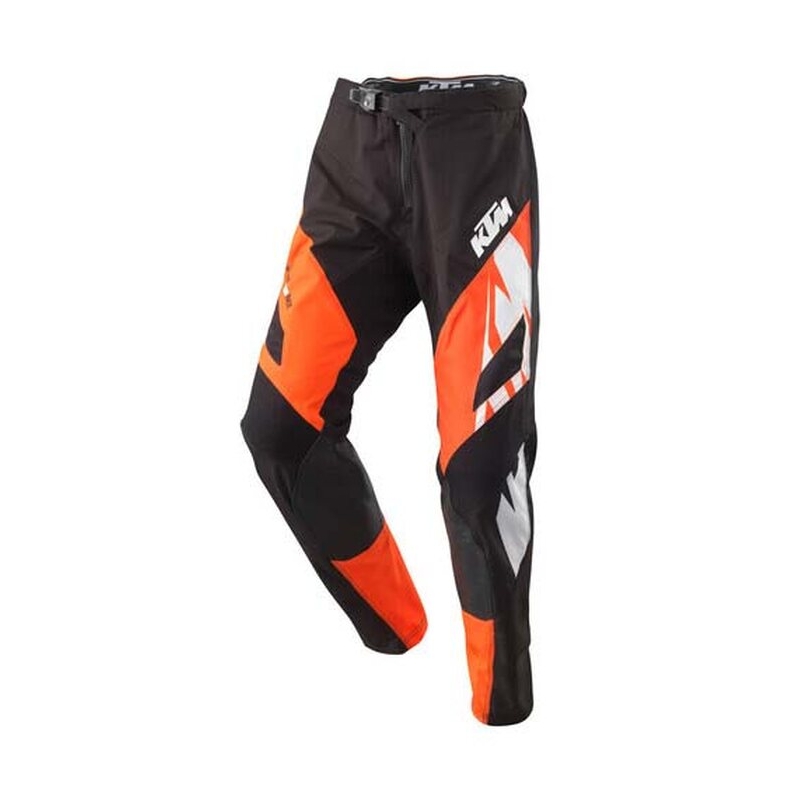 Pantaloni motocross KTM Pounce negru-portocaliu-alb