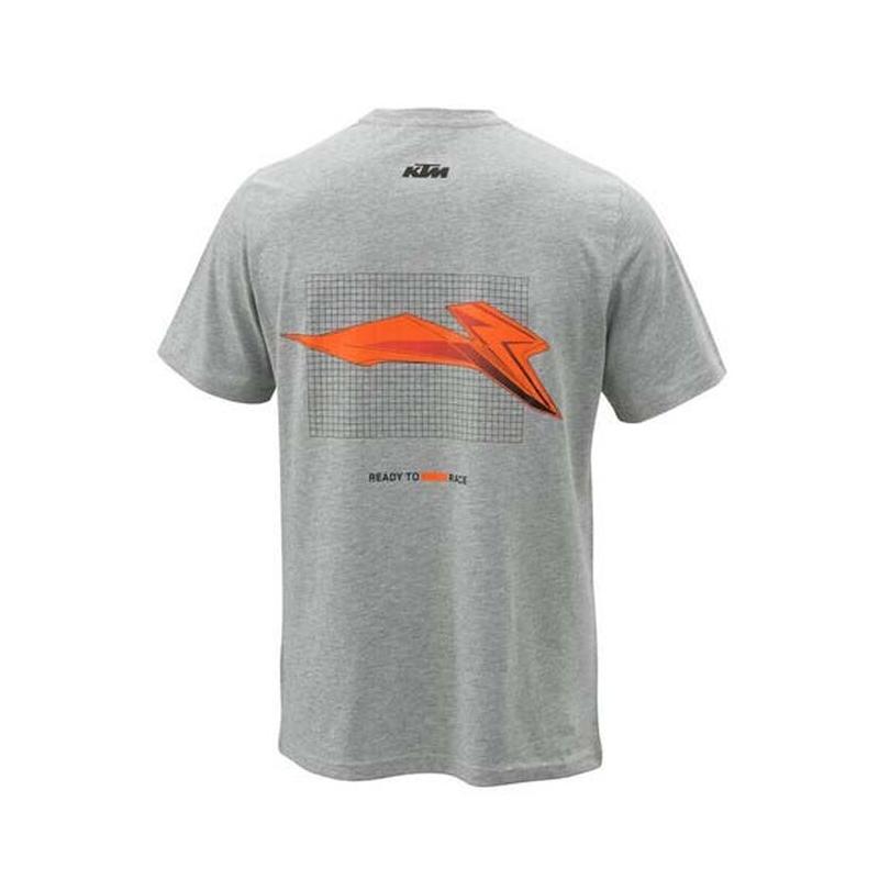 Tricou KTM Grid Tee gri lichidare